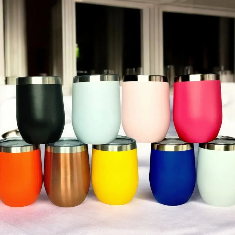 Copo Térmico 350 mL em Inox Colorido