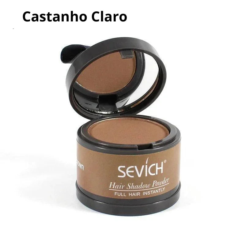 Pó Maquiagem p/ Cabelo a Prova D'agua