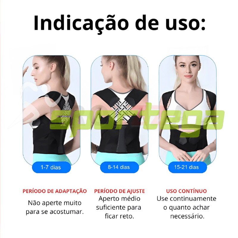 Cinto Corretor de Postura para Homens e Mulheres