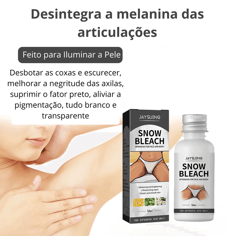 Creme de Lixívia para Clareador Corporal