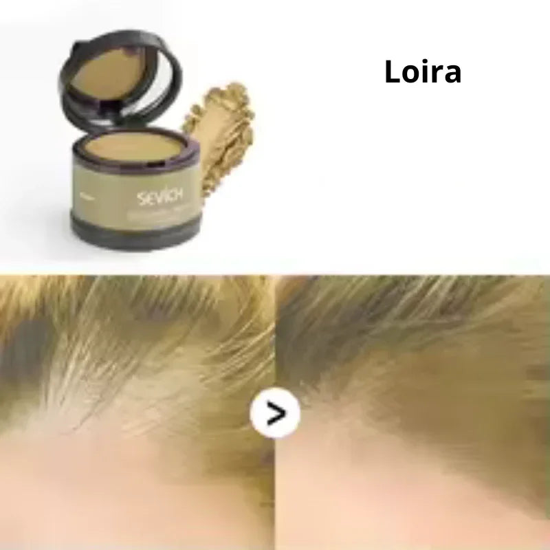 Pó Maquiagem p/ Cabelo a Prova D'agua