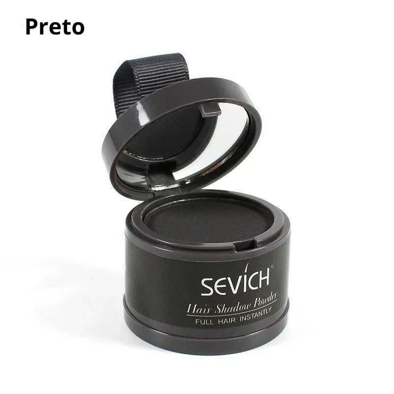 Pó Maquiagem p/ Cabelo a Prova D'agua