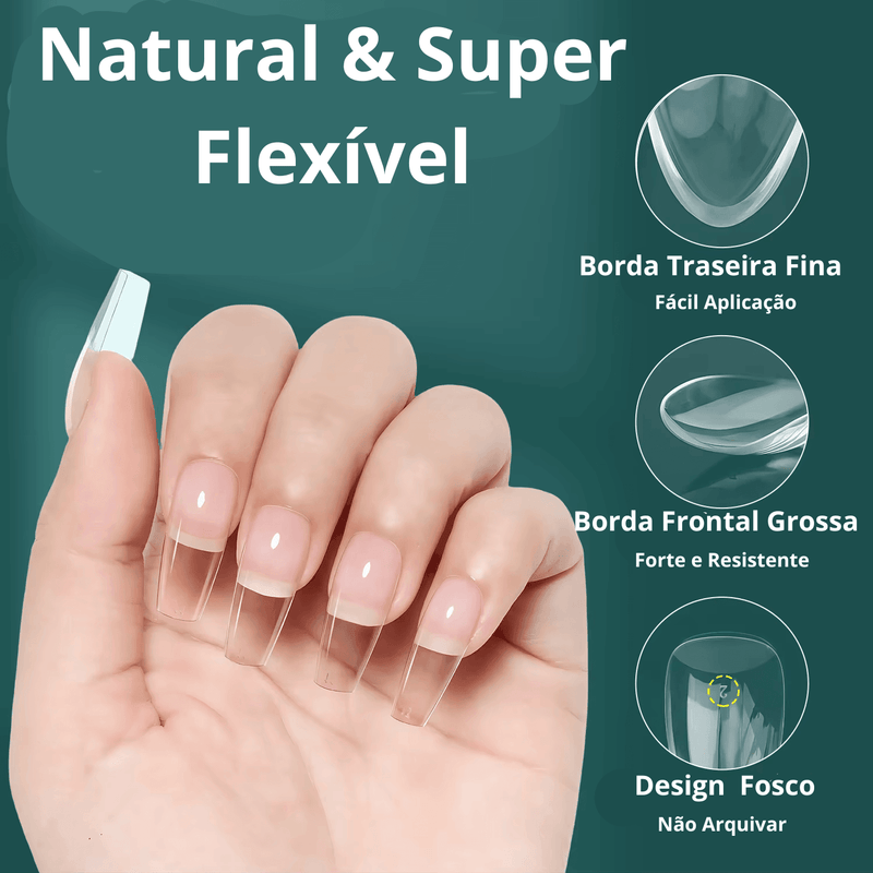 Unhas Postiças Extensões de Acrílico